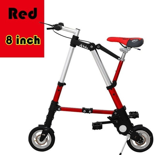City Elf Bike 8 / 10 Inch Aluminum Alloy Ultra Light Mini Folding Bicycle Shopping Subway Travel Portable Pocket Unisex Cyclling easy-smart-way.myshopify.com