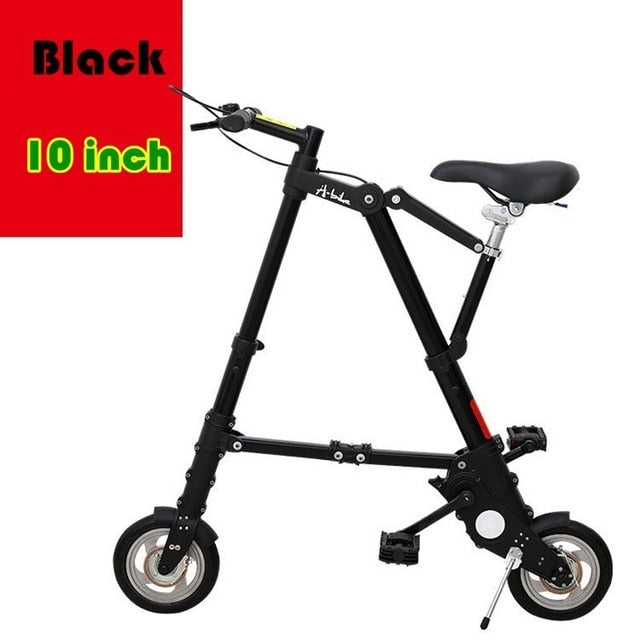City Elf Bike 8 / 10 Inch Aluminum Alloy Ultra Light Mini Folding Bicycle Shopping Subway Travel Portable Pocket Unisex Cyclling easy-smart-way.myshopify.com