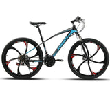 24 and 26 inch  mountain bike 21 speed bicycle front and rear disc brakes bike with shock absorbing riding bicycle easy-smart-way.myshopify.com
