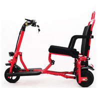 Aluminum alloy folding electric tricycle 8inch and 10inch elderly electric bike can enter the elevator folding electric bicycl easy-smart-way.myshopify.com