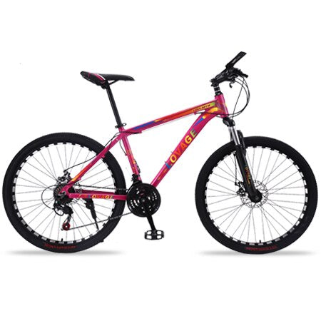 wolf's fang Mountain Bike 21 speed bicycle 26 Fat Bikes road bike Aluminum Alloy Resistance Rubber man bicycles Free shipping easy-smart-way.myshopify.com