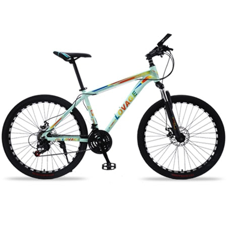 wolf's fang Mountain Bike 21 speed bicycle 26 Fat Bikes road bike Aluminum Alloy Resistance Rubber man bicycles Free shipping easy-smart-way.myshopify.com