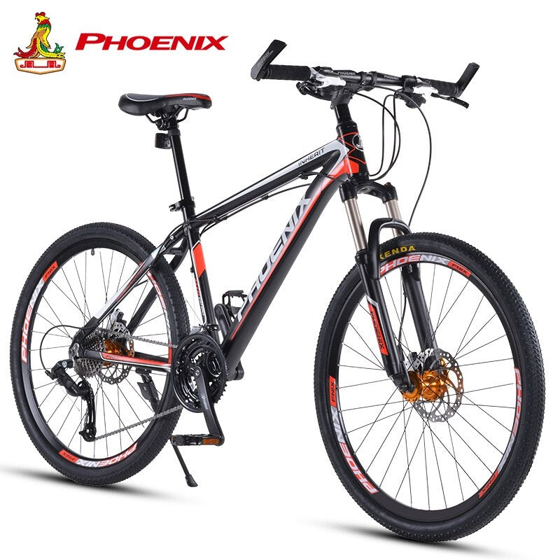 Phoenix Cycling Bike 26 27.5 in  off-road  Mountain Bike 30 Speed Racing Men Women Students Race Bicycle MTB Disc Brake Bicycle easy-smart-way.myshopify.com