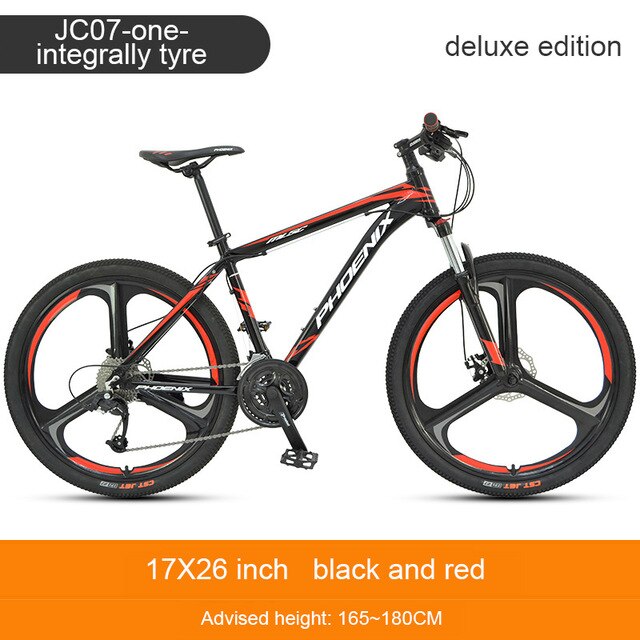 Phoenix 26''27.5''Student off-road Cycling Bike Mountain Bike 27 Speed Mens Women Steel Bicycle MTB Suspension Fork Bicycle easy-smart-way.myshopify.com