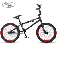 wolf's fang 20Inch BMX steel frame Performance Bike purple/red tire bike for show Stunt Acrobatic Bike rear Fancy street bicycle easy-smart-way.myshopify.com