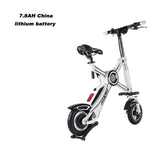 10-inch folding electric bicycle aluminum alloy chainless electric bike light and fast folding ebike with child seat easy-smart-way.myshopify.com
