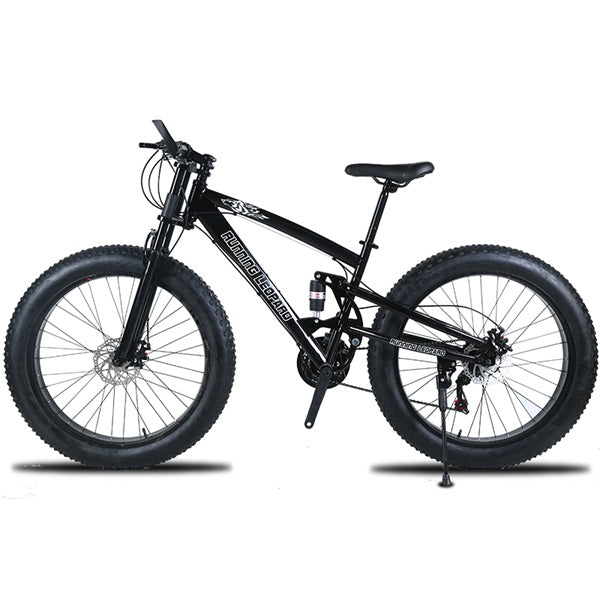 Running Leopard 7/21/24 Speed 26x4.0 Fat bike Mountain Bike Snow Bicycle Shock Suspension Fork Free delivery Russia bicycle easy-smart-way.myshopify.com
