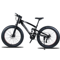 Running Leopard 7/21/24 Speed 26x4.0 Fat bike Mountain Bike Snow Bicycle Shock Suspension Fork Free delivery Russia bicycle easy-smart-way.myshopify.com