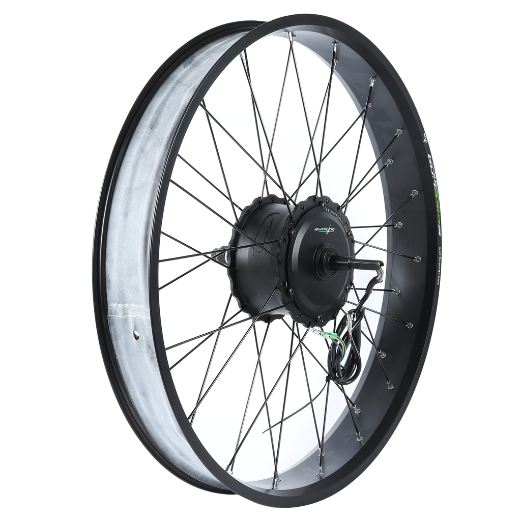 36V 500W 26" FAT Geared Front Rear Electric Bicycle Conversion Kit easy-smart-way.myshopify.com