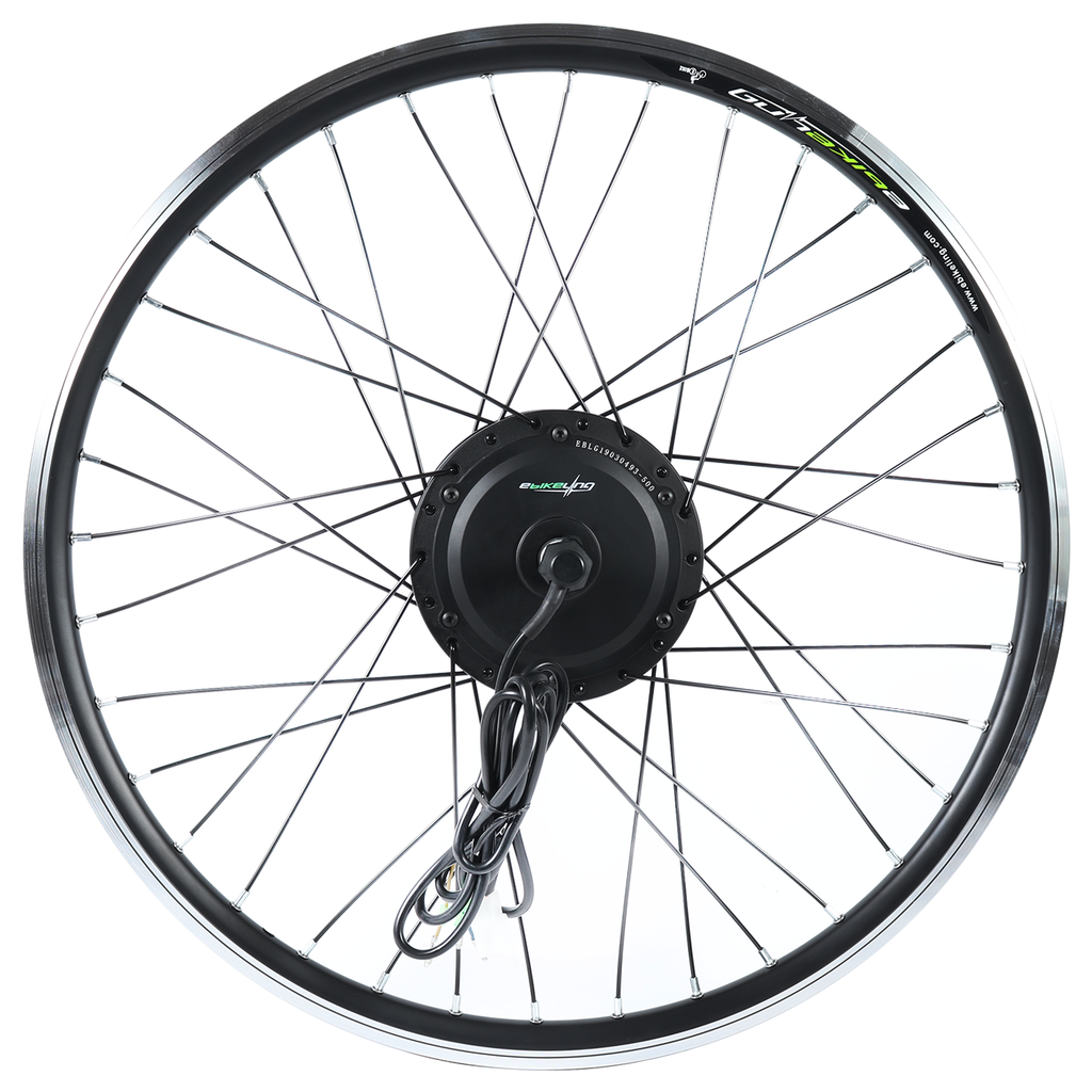 36V 500W 26" FAT Geared Front Rear Electric Bicycle Conversion Kit easy-smart-way.myshopify.com