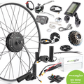 Waterproof 36V 500W 26" Geared Front Rear e-Bike Conversion Kit easy-smart-way.myshopify.com